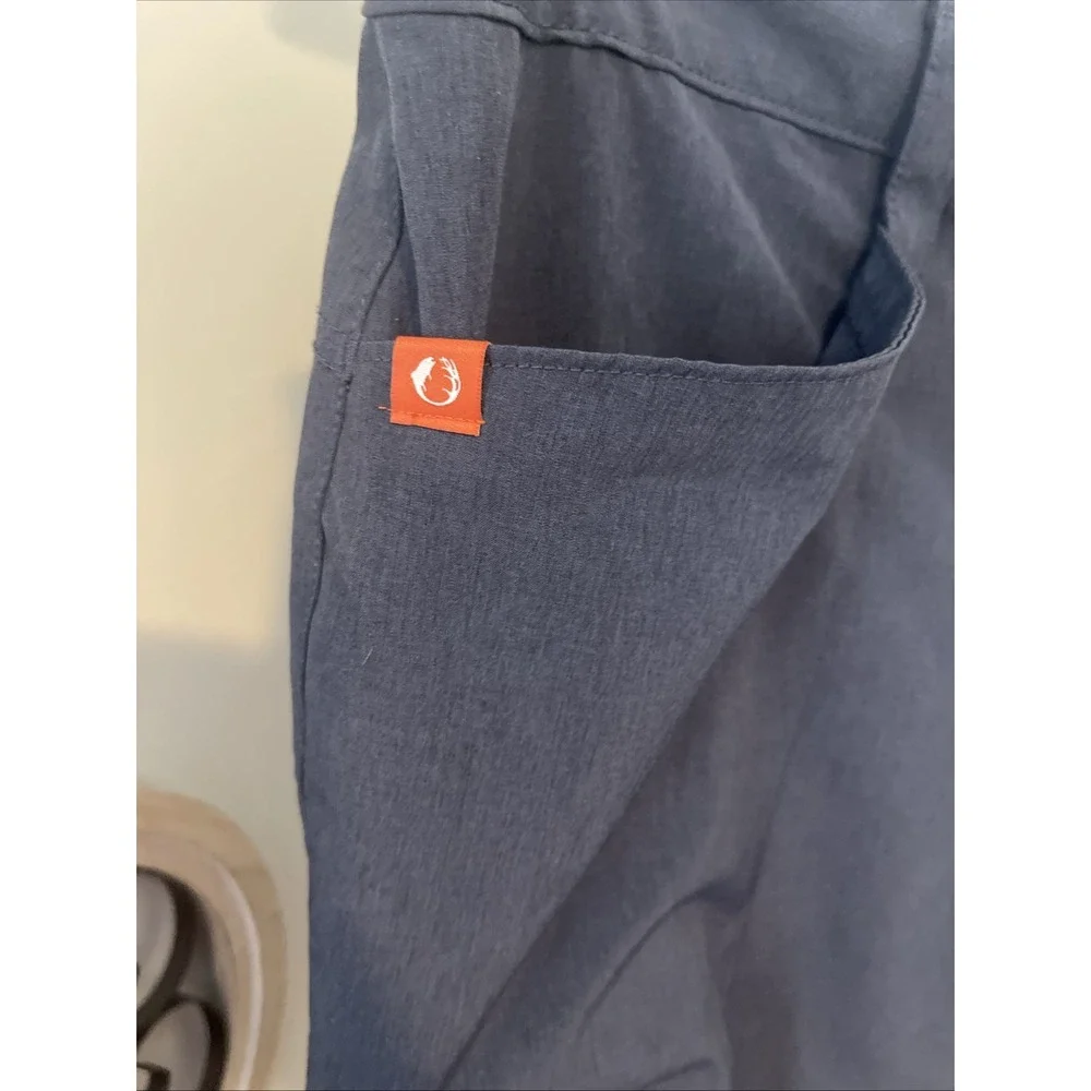 The‎ American Outdoorsman Shorts Mens Gray Cargo Hiking Short Adult Sz 38